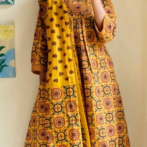 Elegant Cotton Three-Piece