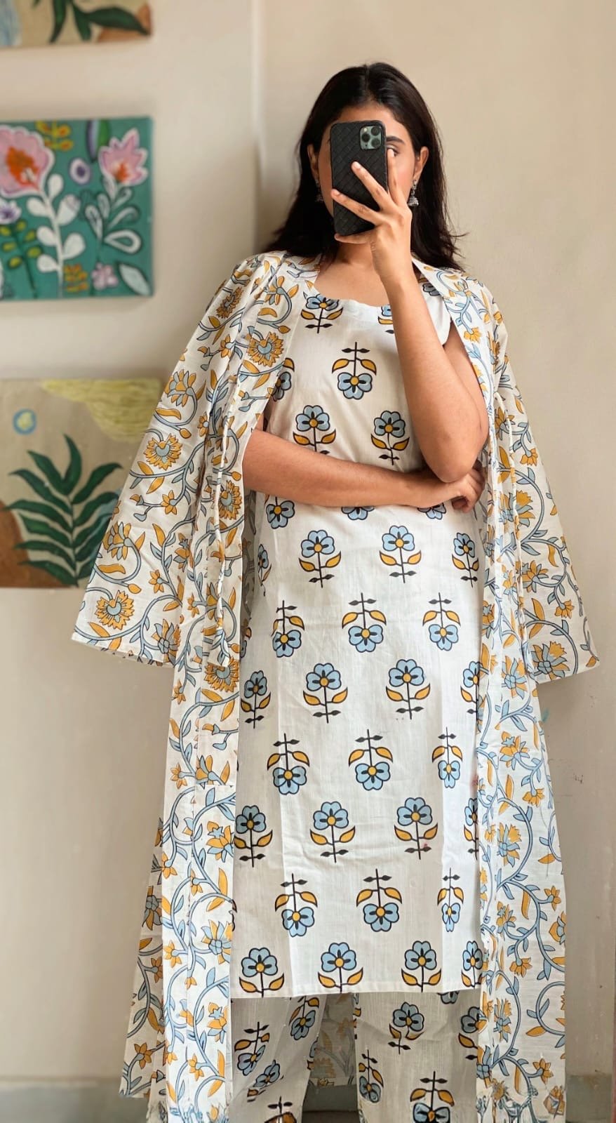 Winter 3 Colours Three Pcs Koti Set - Image 2