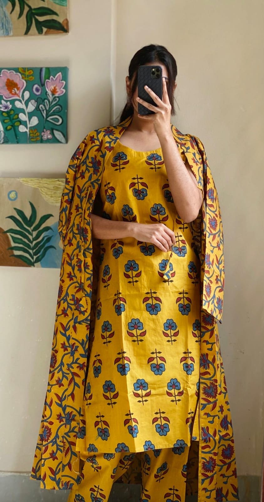 Winter 3 Colours Three Pcs Koti Set