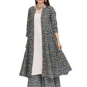 UMRAO AJRAKH INDO WESTERN 3 PC SET
